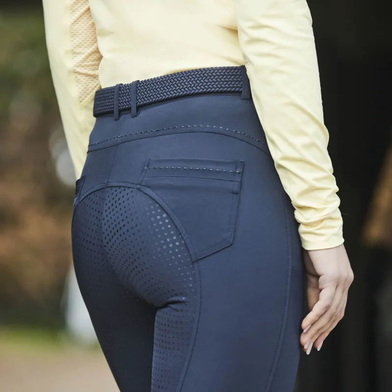 Dublin Shelby Full Seat Breeches Ladies in Navy-2